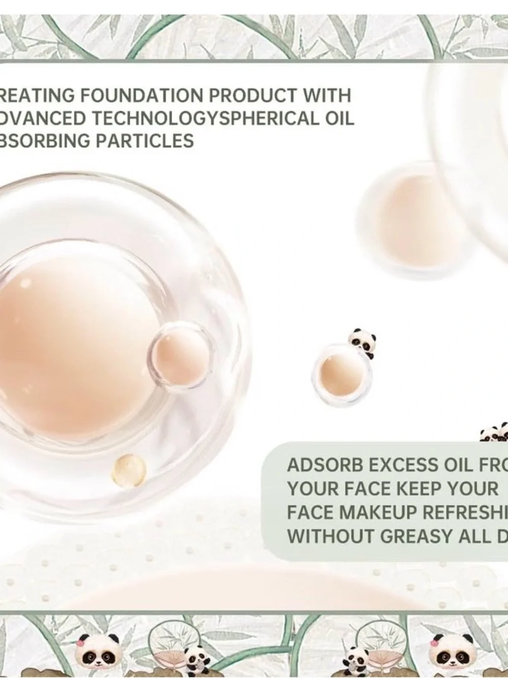 CATKIN PANDA Land Coverage Cushion BB Cream In W11 Light